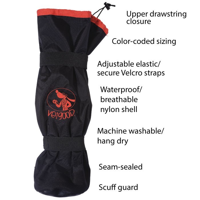 The Vetgood Basic Boot for bandaged wounds