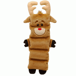 Invincibles Christmas Reindeer Dog Toy