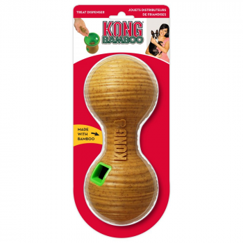 Kong Bamboo Treat Dispensing Toys Dumbbell
