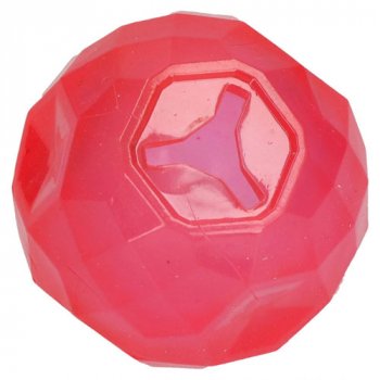 Biosafe Puppy Treat Toy Ball Pink