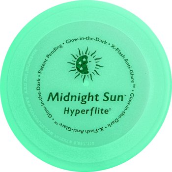 HyperFlite K-10 Midnight Sun Flying Disc Glowing