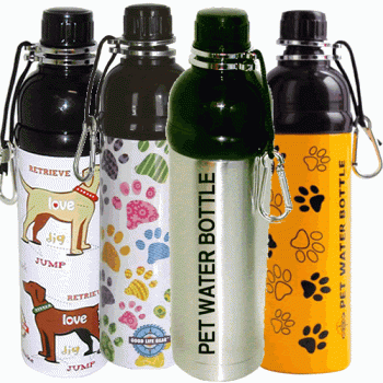 Good Life Gear Stainless Steel Pet Water Bottle 750ml