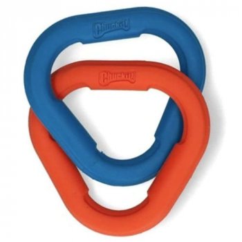 Natural rubber dog toy from Chuckit!