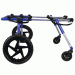 Walkin' Wheels 4-Wheel Full Support Dog Wheelchair Large Blue